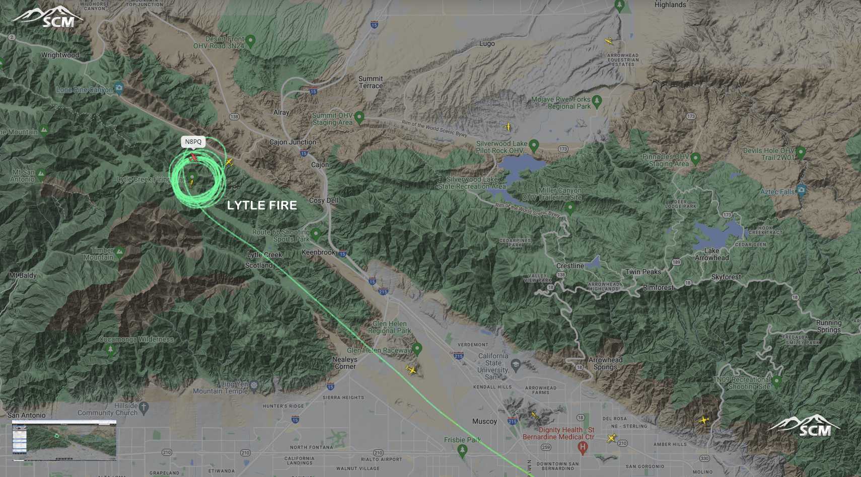 SCM Incident Map