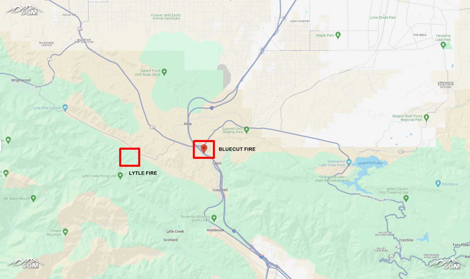 SCM Incident Map